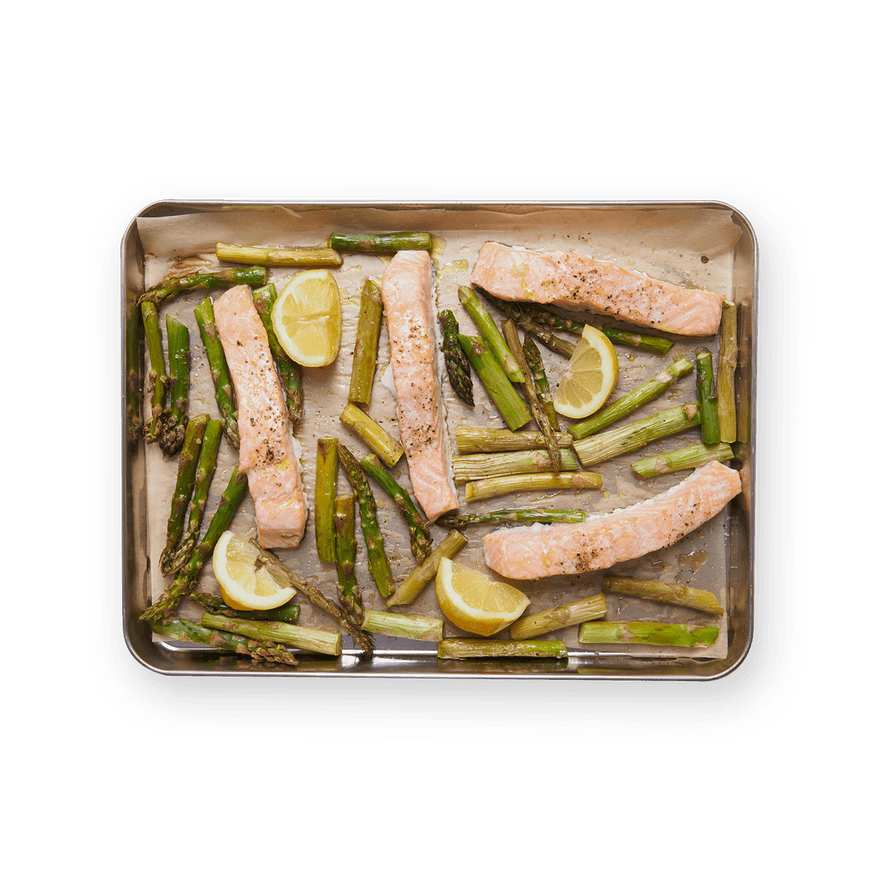 Roasted Salmon & Asparagus