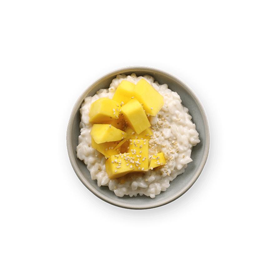 Mango-Coconut Sweet Rice