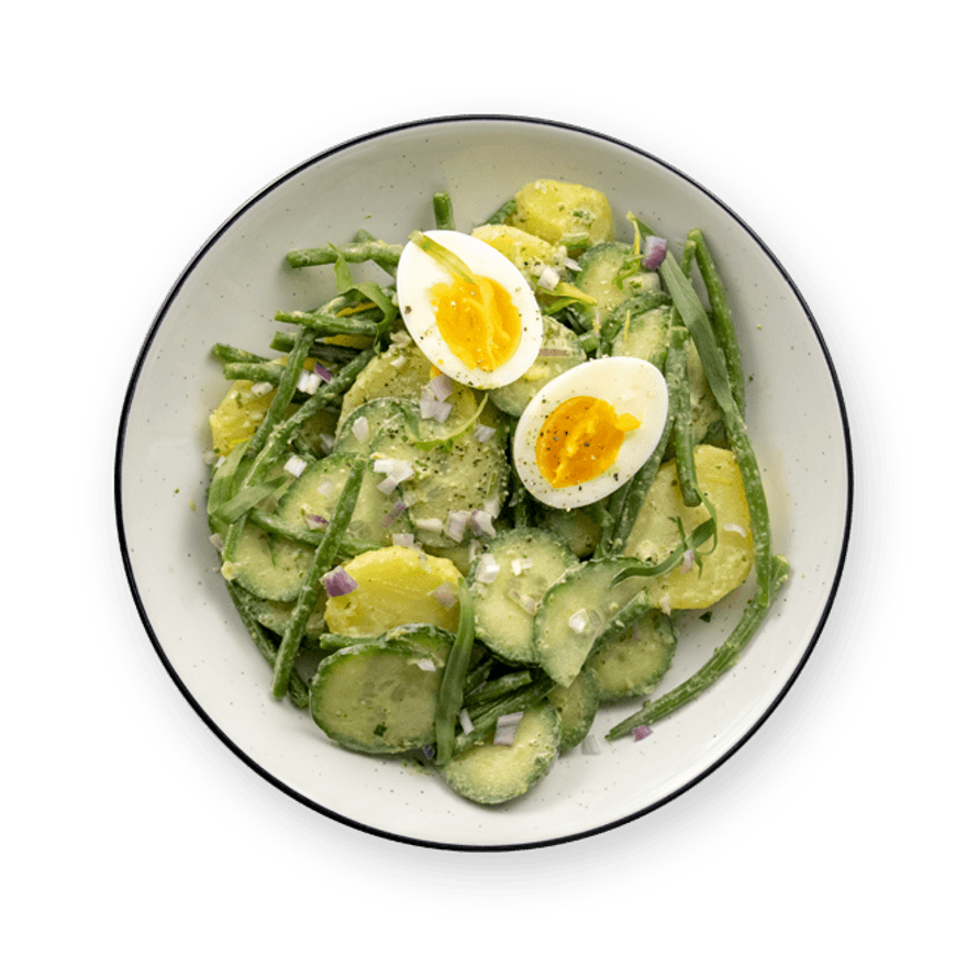 Creamy Green Bean & Potato Salad