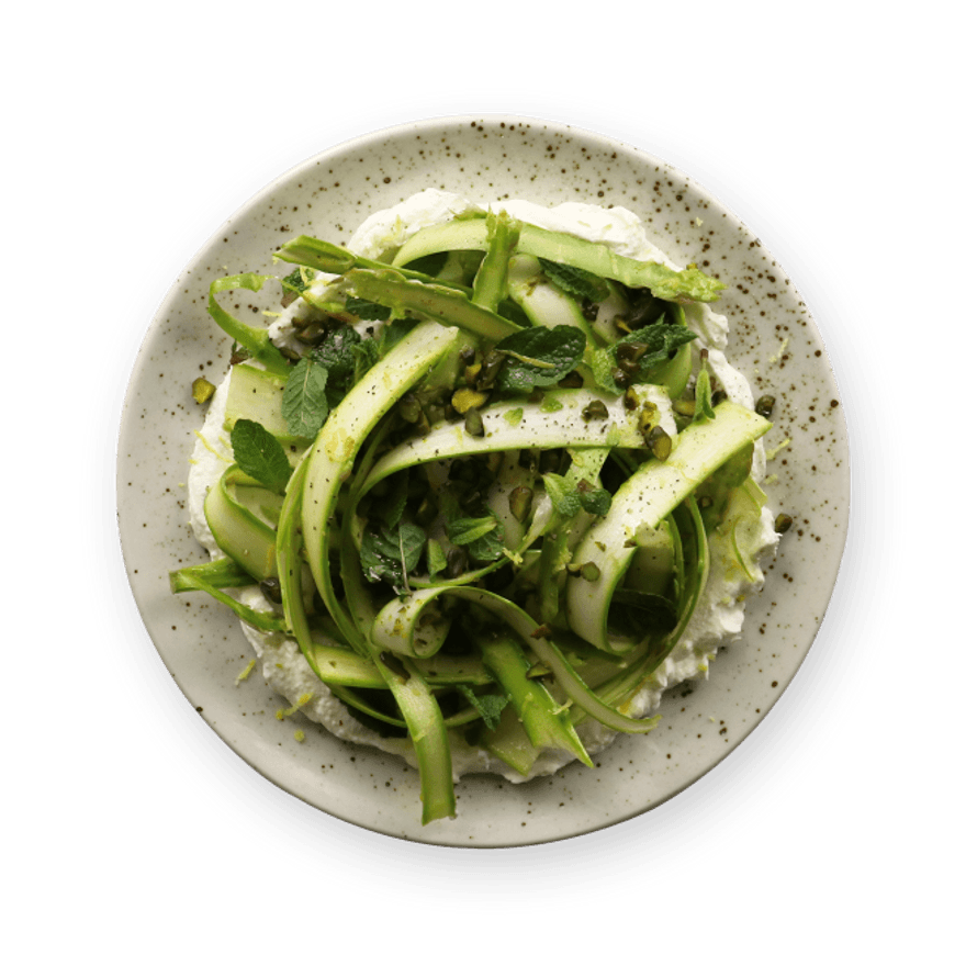 Asparagus & Pistachio Salad