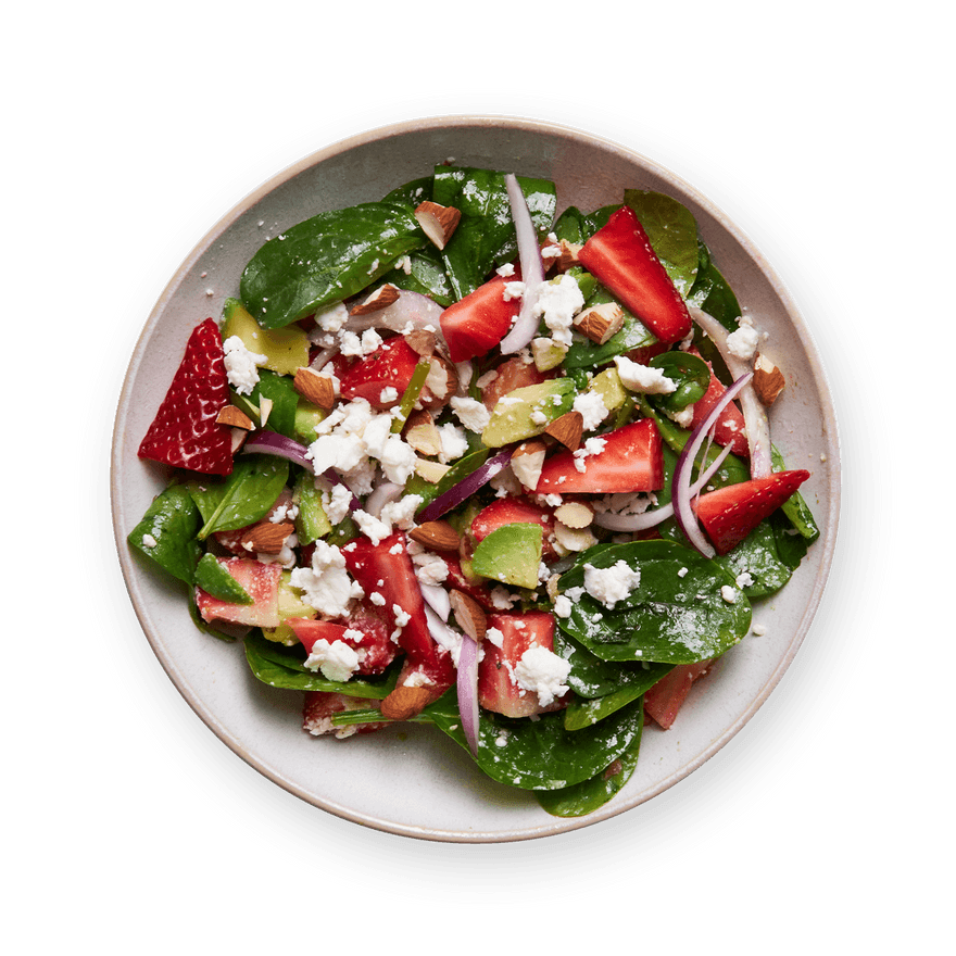 Summer Avocado & Strawberry Salad