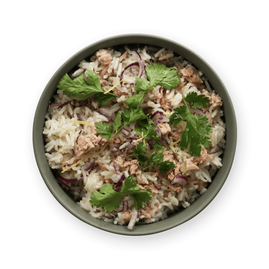 Tuna & Cilantro Rice Bowl