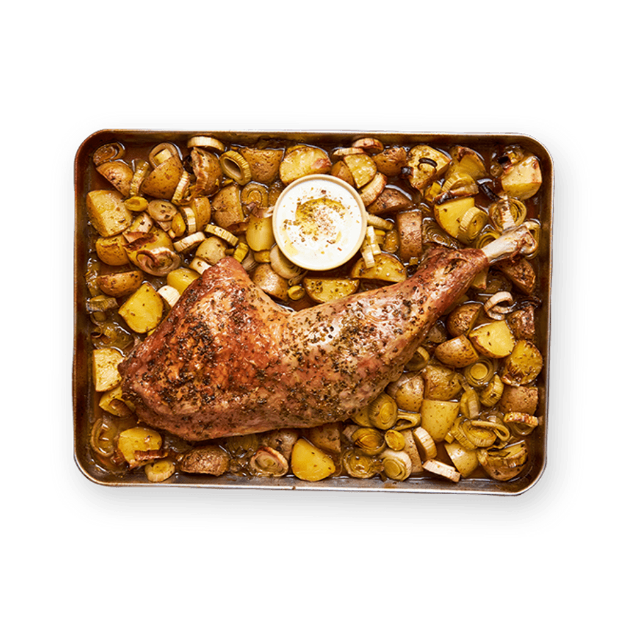 Tasty Turkey & Potato Sheet Tray