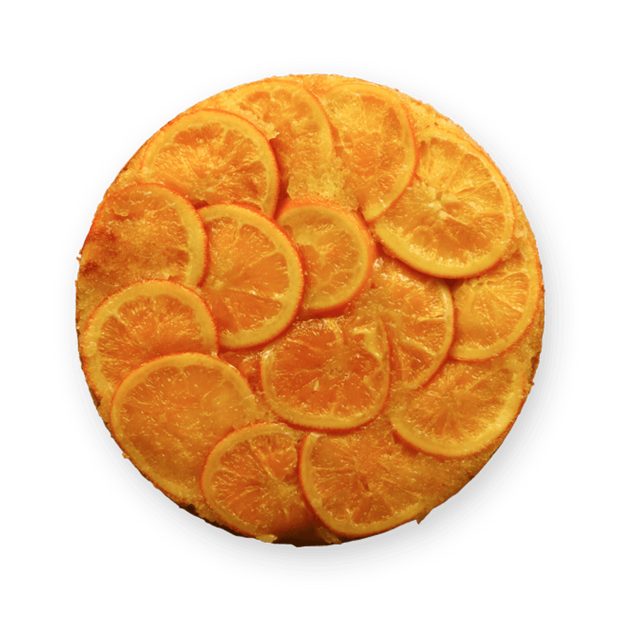 Upside-Down Orange Cake