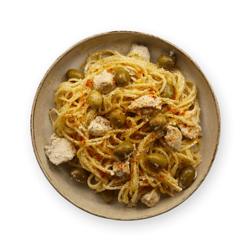 Chicken, Ricotta & Olive Pasta