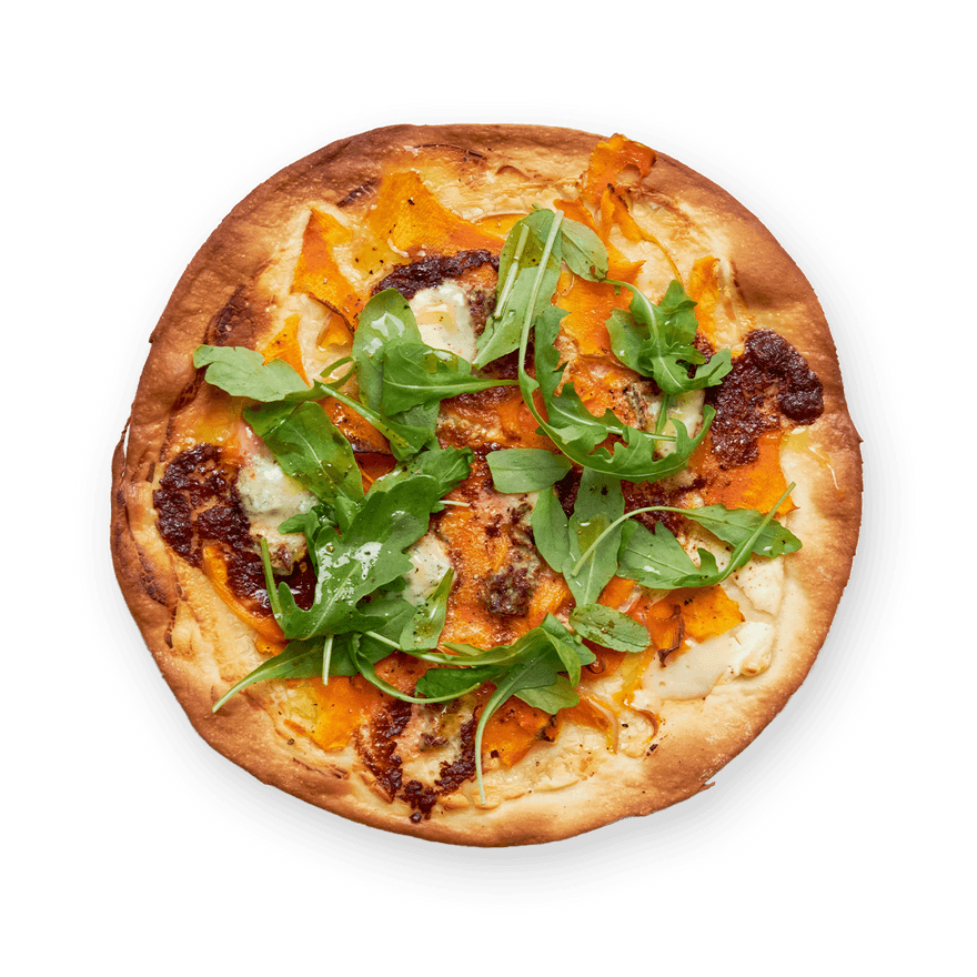 Butternut Squash & Gorgonzola Pizza