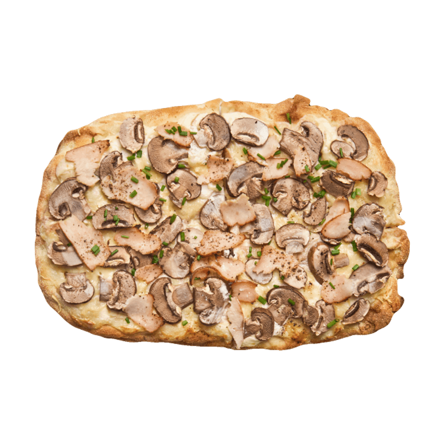 Chicken & Mushroom Flatbread Chicken & Mushroom Flatbread