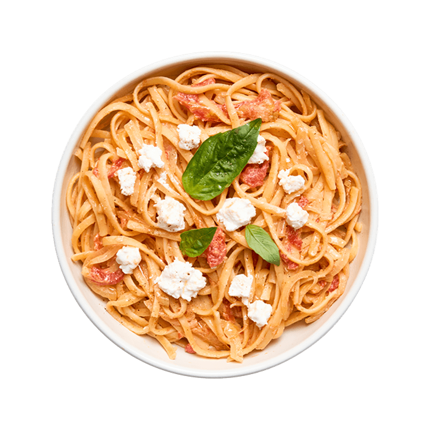Tomato & Goat Cheese Linguine Tomato & Goat Cheese Linguine