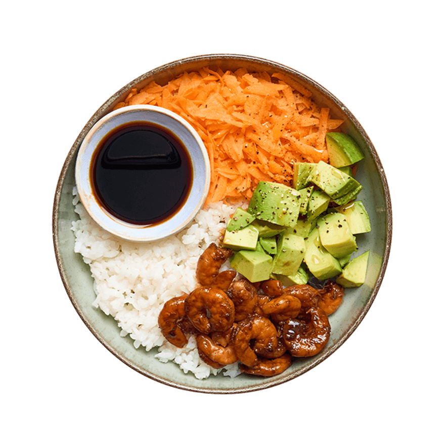 Teriyaki Shrimp & Rice Bowl Teriyaki Shrimp & Rice Bowl