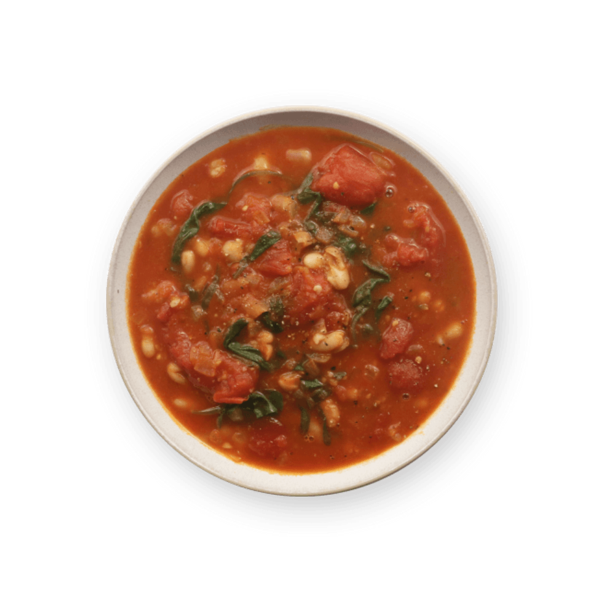 Spicy Tomato & Bean Soup