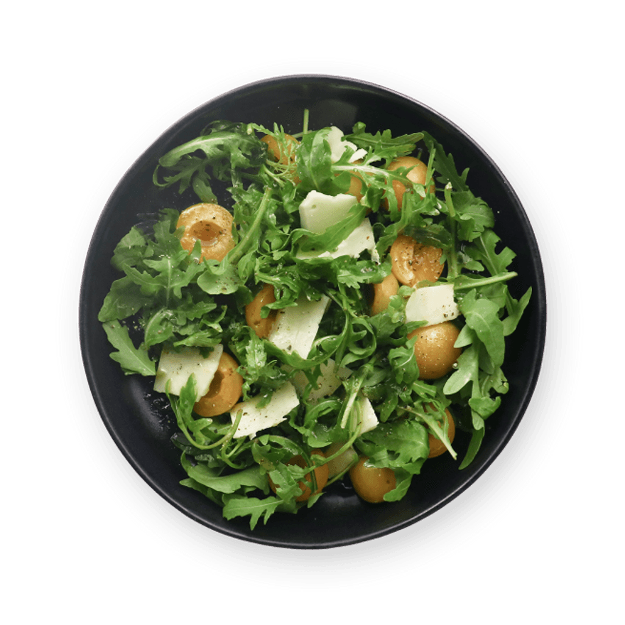 Plum & Goat Cheese Salad