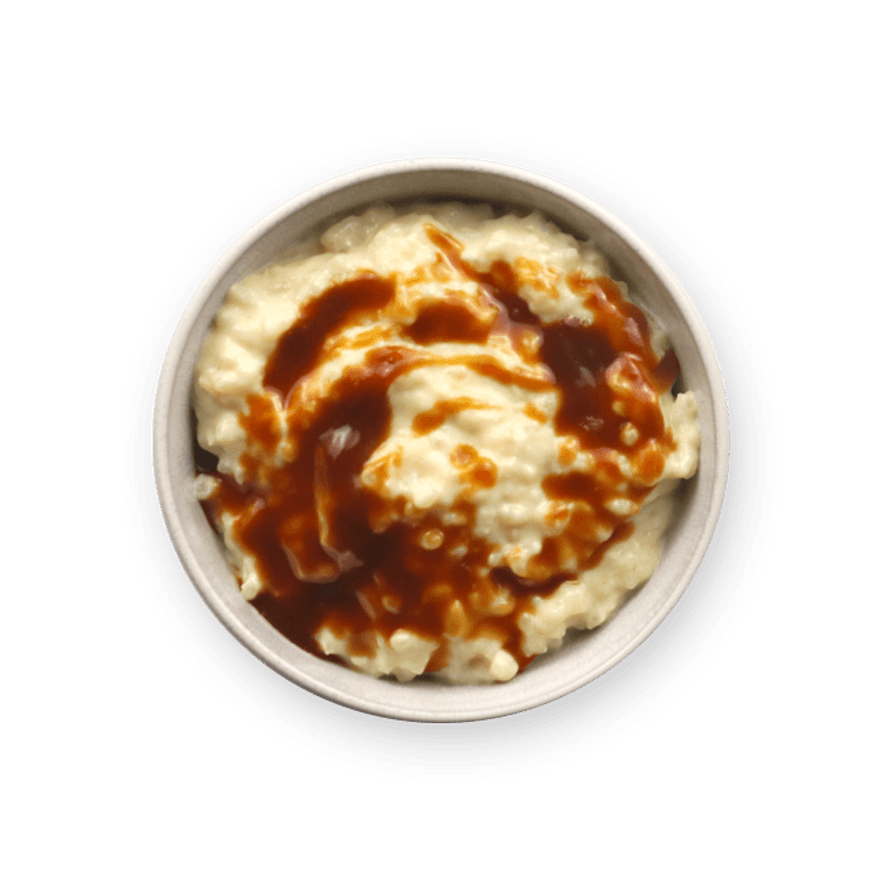 Salted Caramel Rice Pudding