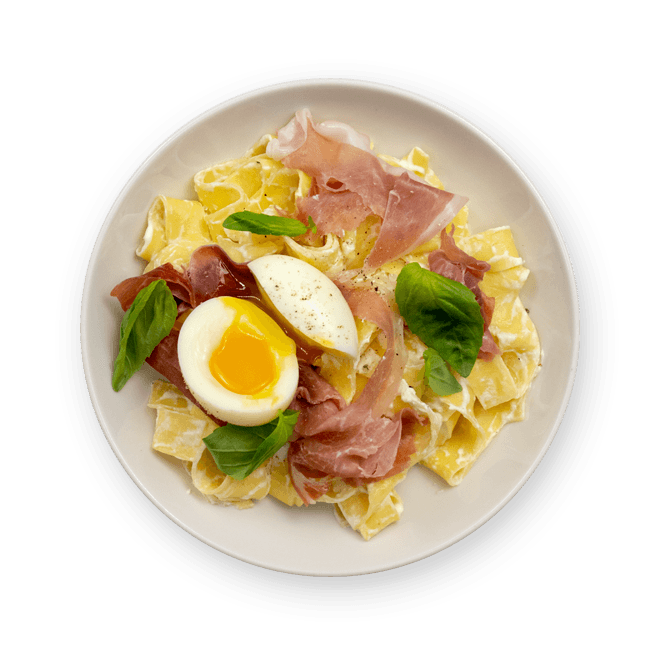 pappardelle-with-prosciutto-and-soft-boiled-egg