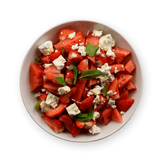 watermelon-strawberry-and-feta-salad
