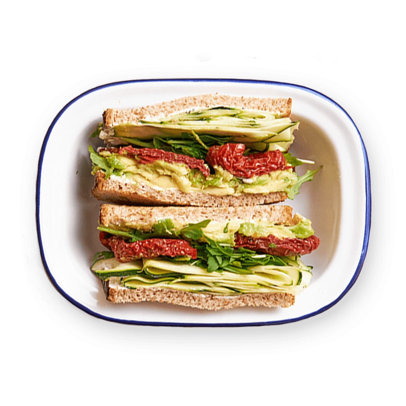 zucchini-avocado-and-sun-dried-tomato-sandwich
