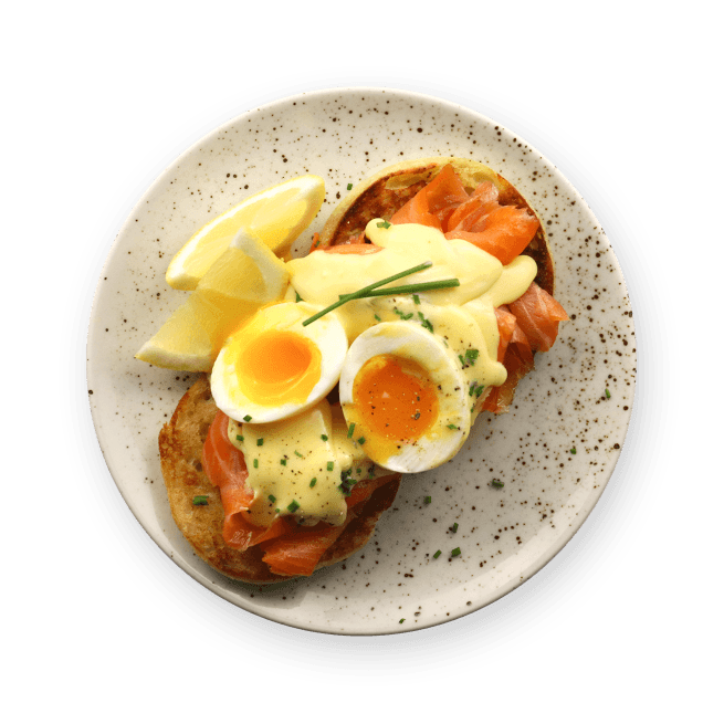 salmon-and-egg-hollandaise-sandwich