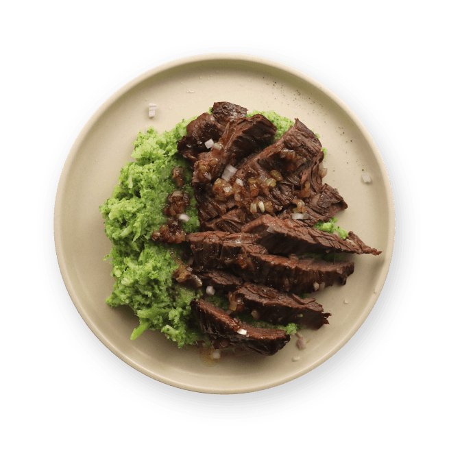 steak-with-mashed-broccoli
