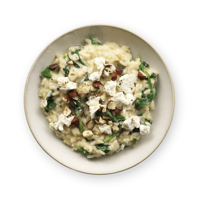 spinach-and-goat-cheese-risotto