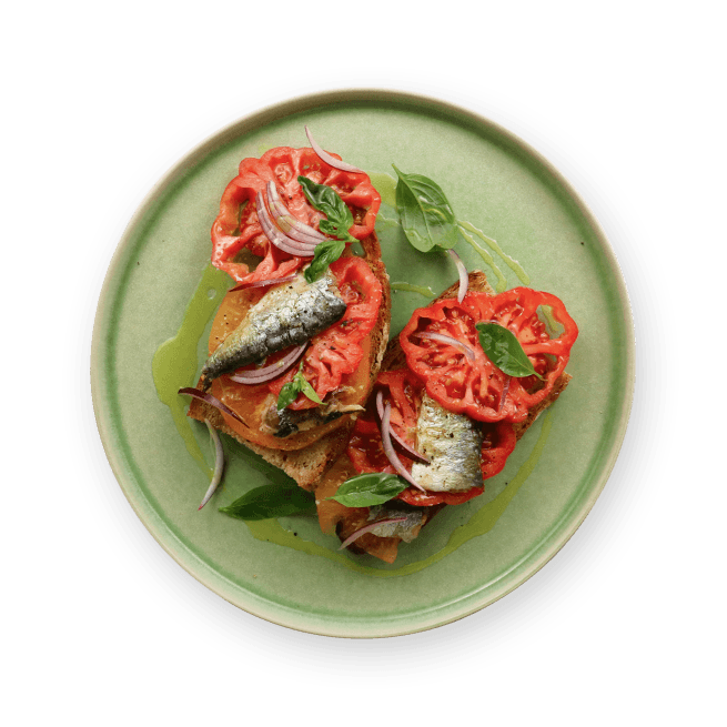 tomato-and-sardine-bruschetta
