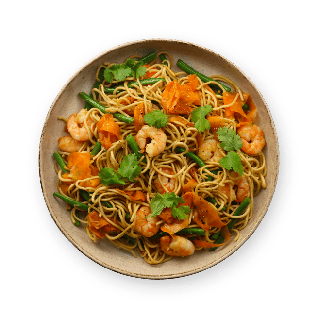 shrimp-and-veggie-noodle-bowl