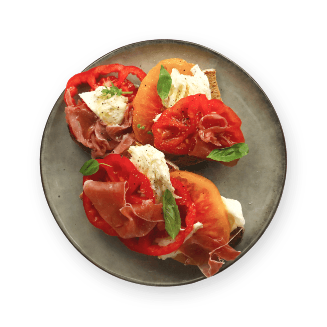 prosciutto-and-tomato-bruschetta