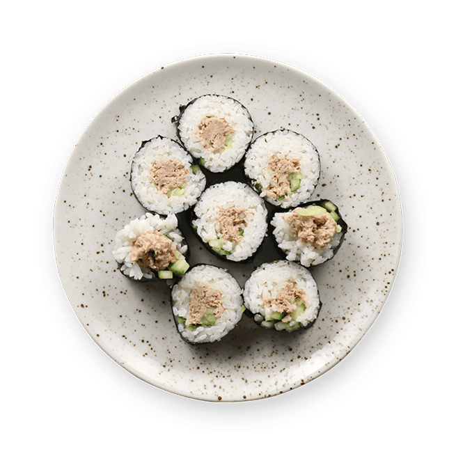 tuna-and-cucumber-maki-rolls
