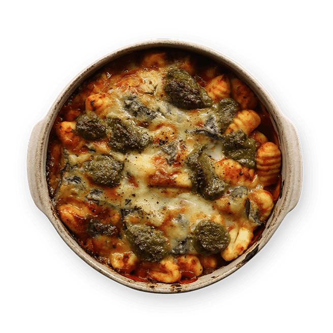 baked-pesto-and-gorgonzola-gnocchi