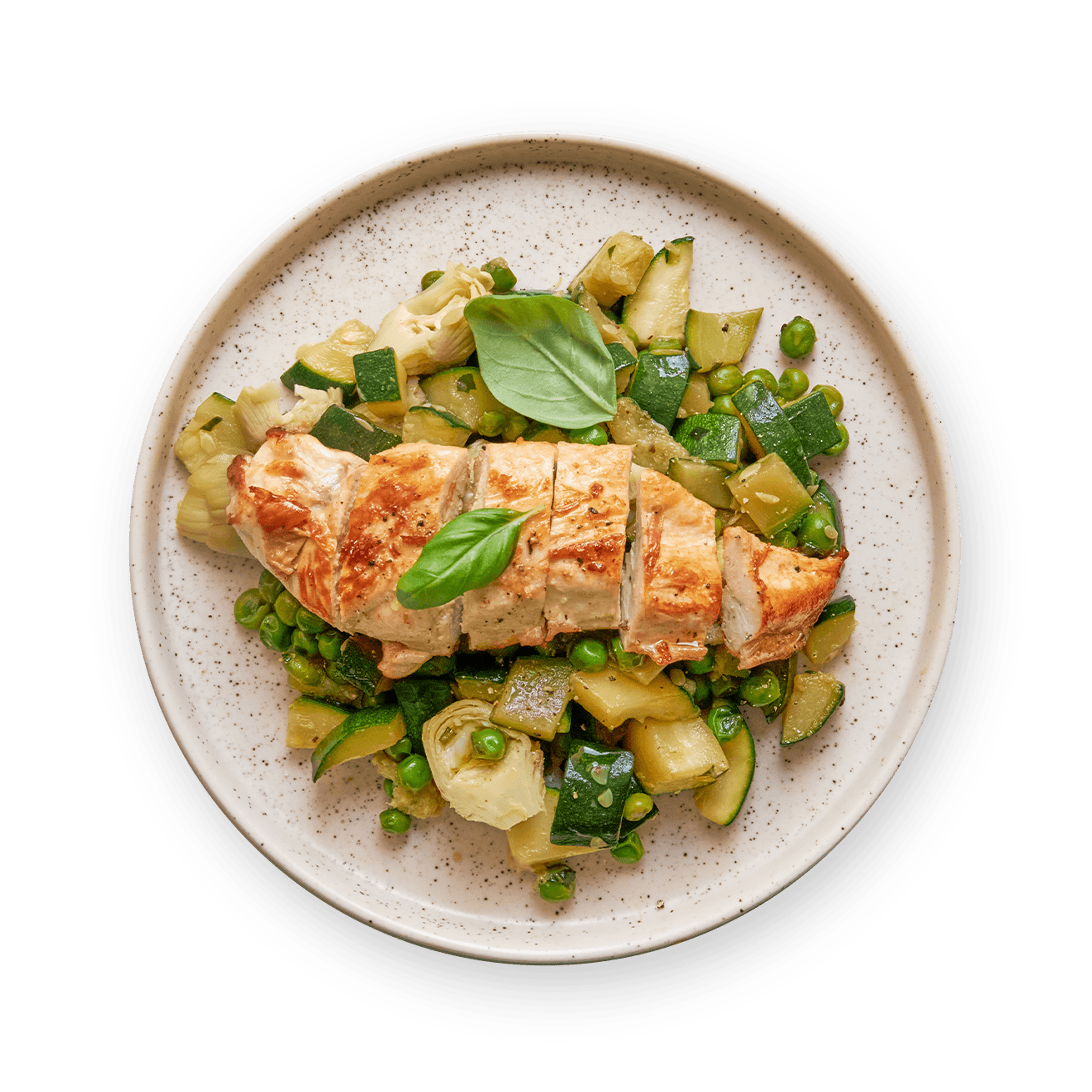 pan-fried-chicken-with-garlicky-green-veggies
