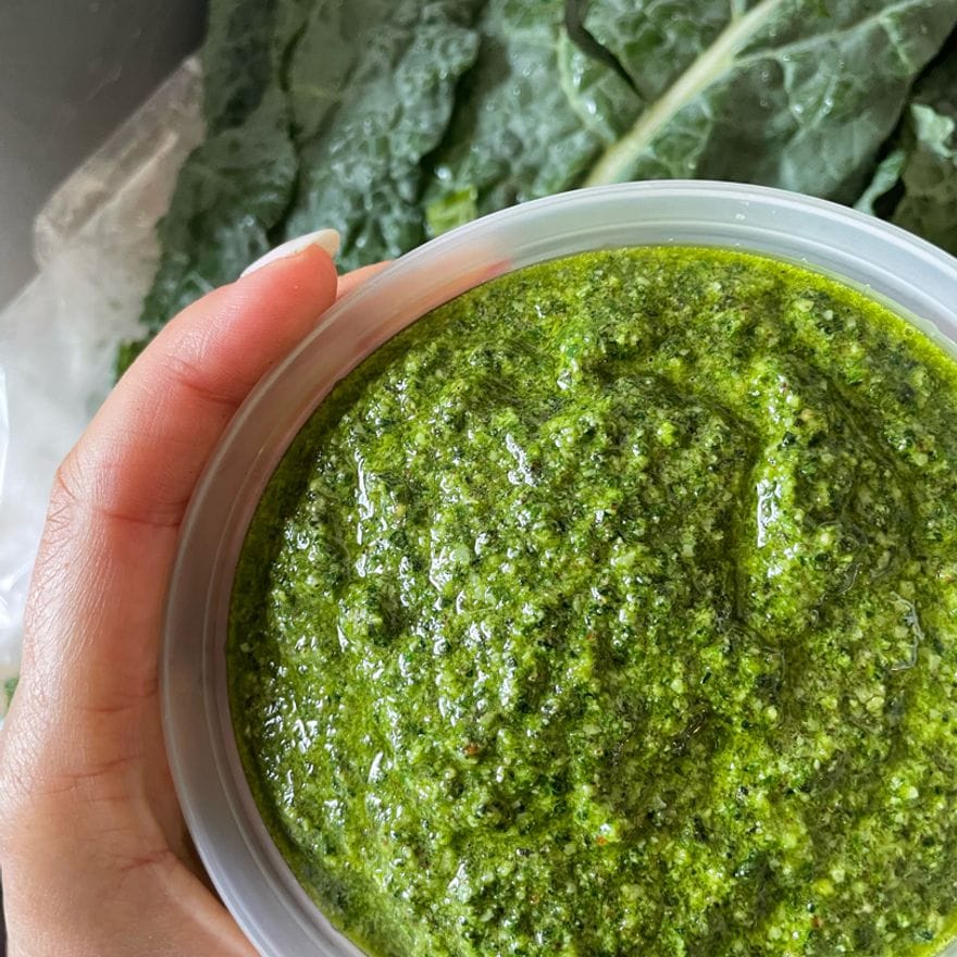 Kale & Basil Pesto